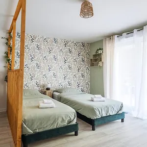 Cosy Avec Terrasse Et Parking Prive Gratuit, Ideal Pour Explorer Lyon Villeurbanne